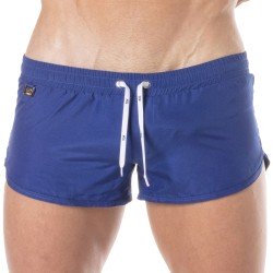Shorts de baño de la marca TOF PARIS - Mini Shorts de Baño Tof Paris - Azul Real - Ref : TOF376BUR