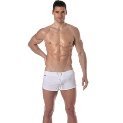 Bath Shorts of the brand TOF PARIS - Tof Paris Mini Swim Shorts - white - Ref : TOF376B