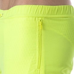 Shorts de baño de la marca TOF PARIS - Shorts de baño largo Tof Paris Neon - amarillo - Ref : TOF383J