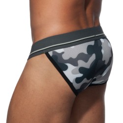 Packs de la marca ADDICTED - Bikini de camuflaje de malla push-up - Set de 3 - Ref : AD699P 3COL