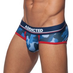 Packs de la marca ADDICTED - Calzoncillo de camuflaje de malla push-up - Paquete de 3 - Ref : AD697P 3COL