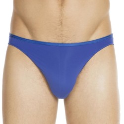 Slip de la marca HOM - Micro plumas deslizantes - azul - Ref : 404756 00BI