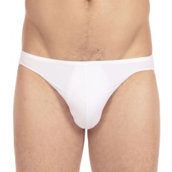 Slip de la marca HOM - Micro plumas deslizantes - blanco - Ref : 404756 0003