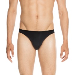 Slip del marchio HOM - Piume nere - micro slittamento - Ref : 404756 0004