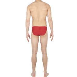 Brief of the brand HOM - Micro brief Chic - red - Ref : 401333 00PA
