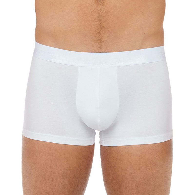 Pantaloncini boxer, Shorty del marchio HOM - Boxer CLASSIC bianco - Ref : 400203 0003