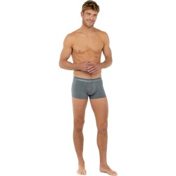 Pantaloncini boxer, Shorty del marchio HOM - Boxer CLASSIC grigio - Ref : 400203 00ZU