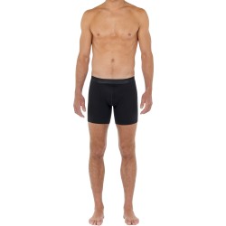 Boxer shorts, Shorty of the brand HOM - Boxer HO1 long Classic - black - Ref : 359519 0004