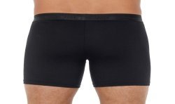 Boxer shorts, Shorty of the brand HOM - Boxer HO1 long Classic - black - Ref : 359519 0004