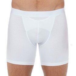 Boxer shorts, Shorty of the brand HOM - Boxer HO1 long Classic - white - Ref : 359519 0003