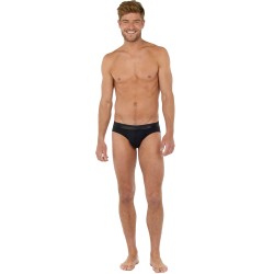 Slip der Marke HOM - Kurz CLASSIC schwarz - Ref : 400204 0004