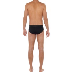 Slip, Tanga de la marque HOM - Slip CLASSIC noir - Ref : 400204 0004
