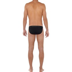 Slip de la marca HOM - Black Classic Tanga Slip - Ref : 400413 0004