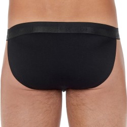 Brief of the brand HOM - Black Classic Tanga Slip - Ref : 400413 0004