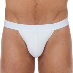 Slip, Tanga de la marque HOM - Slip tanga Classic - blanc - Ref : 400413 0003