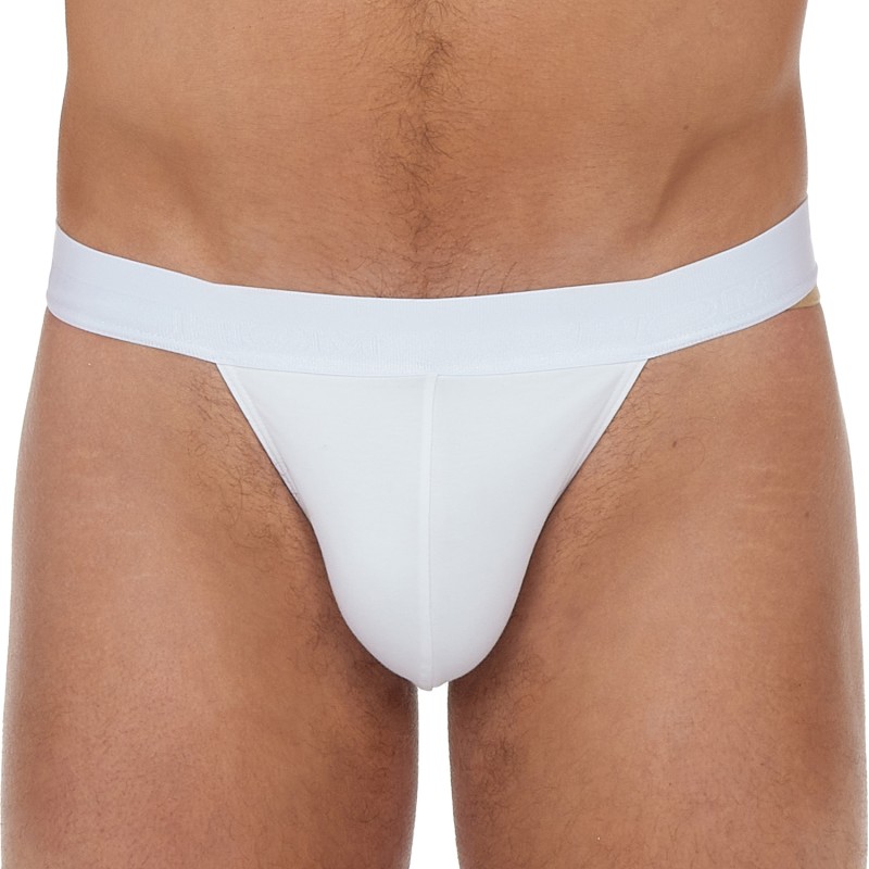 Brief of the brand HOM - White Tanga Classic Slip - Ref : 400413 0003