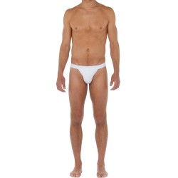 Slip, Tanga de la marque HOM - Slip tanga Classic - blanc - Ref : 400413 0003