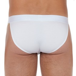 Slip, Tanga de la marque HOM - Slip tanga Classic - blanc - Ref : 400413 0003