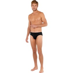 Brief of the brand HOM - Mini Brief Comfort HO1 Tencel Soft - black - Ref : 402464 0004