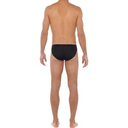 Slip, Tanga de la marque HOM - Micro Slip Comfort Tencel Soft - noir - Ref : 402463 0004