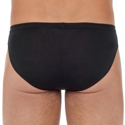 Brief of the brand HOM - Micro Slip Comfort Tencel Soft - black - Ref : 402463 0004