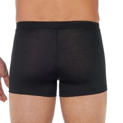 Pantaloncini boxer, Shorty del marchio HOM - Boxer comfort HO1 Tencel Soft - nero - Ref : 402465 0004