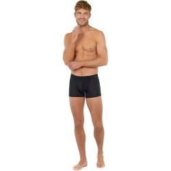 Boxer shorts, Shorty of the brand HOM - Boxer comfort HO1 Tencel Soft - black - Ref : 402465 0004