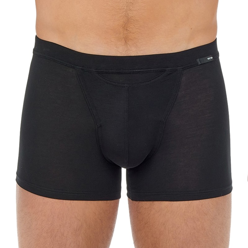 Boxer shorts, Shorty of the brand HOM - Boxer comfort HO1 Tencel Soft - black - Ref : 402465 0004