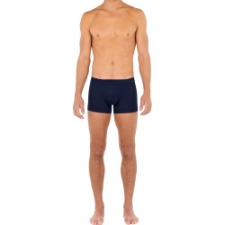 Boxer, shorty de la marque HOM - Boxer comfort Tencel Soft - bleu marine - Ref : 402678 00RA