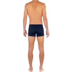 Boxer, shorty de la marque HOM - Boxer comfort Tencel Soft - bleu marine - Ref : 402678 00RA