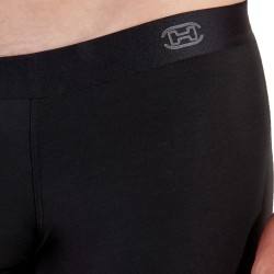 Pantaloncini boxer, Shorty del marchio HOM - Boxer HOM Invisible Comfort - nero - Ref : 402753 0004