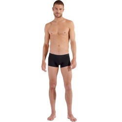 Boxershorts, Shorty der Marke HOM - HOM Invisible Comfort Boxershorts - schwarz - Ref : 402753 0004