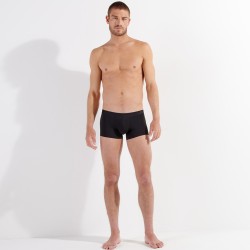 Pantaloncini boxer, Shorty del marchio HOM - Boxer HOM Invisible Comfort - nero - Ref : 402753 0004