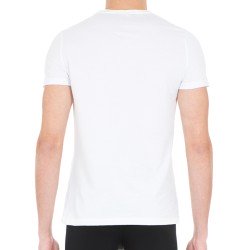 Mangas cortas de la marca HOM - Camiseta HOM Cuello Redondo Supreme Cotton - blanco - Ref : 401330 0003
