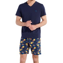 Pajamas of the brand HOM - HOM Lucky Short Pyjamas - Ref : 402724 P0RA