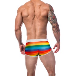 Shorts Boxer, Shorty de la marca CUT4MEN - Bóxer athlétique C4M Renaissance - Rainbow - Ref : C4M06 RAINBOW