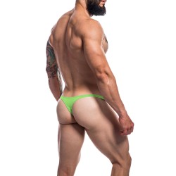 Thong of the brand CUT4MEN - Cut4Men Renaissance - neon green thong - Ref : C4M03 NEONGREEN