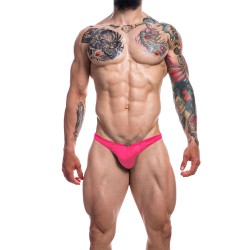 String de la marque CUT4MEN - String Cut4Men Renaissance - rose fluo - Ref : C4M03 NEONCORAL