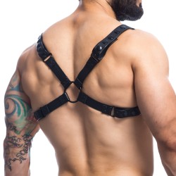 Geschirr der Marke CUT4MEN - Cut4Men Party-Geschirr - Ref : H4RNESS01 BLACK