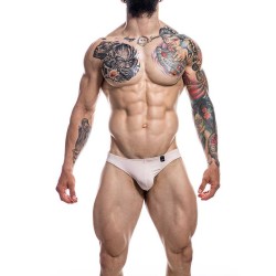 Brief of the brand CUT4MEN - Cut4men Provocative Low Rise Bikini Briefs - skin - Ref : C4M01 SKIN