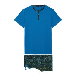 Pyjamas der Marke HOM - HOM Jarrod Kurzer Pyjama - Ref : 402699 P0BI