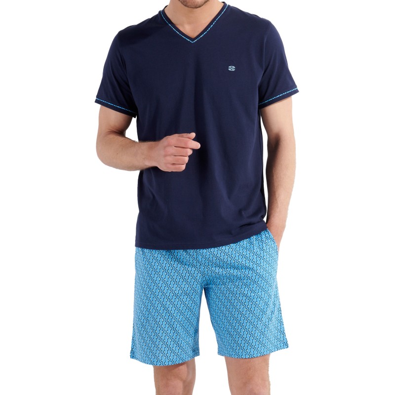 Pajamas of the brand HOM - HOM Cameron Short Pyjamas - Ref : 402739 I0BI