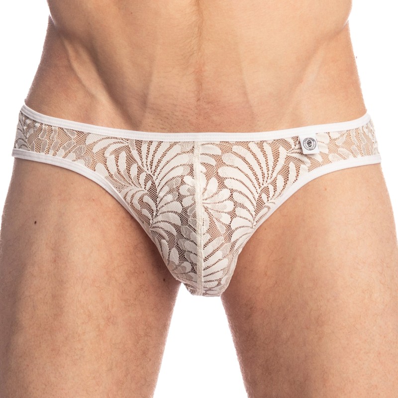 Slip del marchio L HOMME INVISIBLE - Plume D Argent - Mini Slip - Ref : MY44 PLU Y61