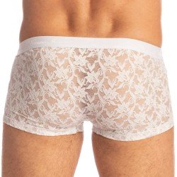 Boxer shorts, Shorty of the brand L HOMME INVISIBLE - White Lotus - Hipster Push-Up - Ref : MY39 LOT 002