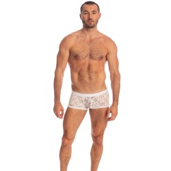 Boxer shorts, Shorty of the brand L HOMME INVISIBLE - White Lotus - Hipster Push-Up - Ref : MY39 LOT 002