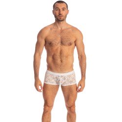 Pantaloncini boxer, Shorty del marchio L HOMME INVISIBLE - White Lotus - Hipster Push-Up - Ref : MY39 LOT 002