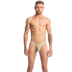 Thong of the brand L HOMME INVISIBLE - Anis Vitaminé - String Bikini - Ref : UW11 ANI 006