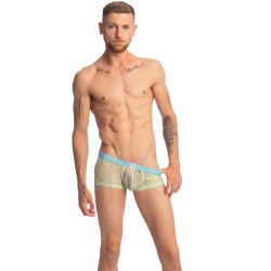 Boxer, shorty de la marque L HOMME INVISIBLE - Anis Vitaminé - Hipster Push-Up - Ref : MY39 ANI 006