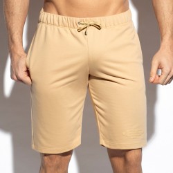 Short of the brand ES COLLECTION - Sport Relief Shorts - beige - Ref : SP293 C28
