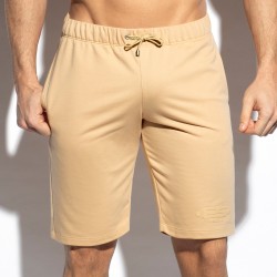 Kurze der Marke ES COLLECTION - Sport Relief Shorts - beige - Ref : SP293 C28